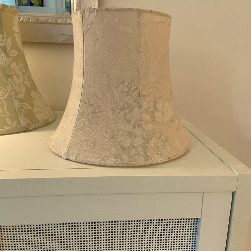Shabby Chic TM pale pink floral lampshade